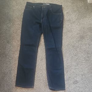 Carhartt Men's Dark Blue Straight Jeans